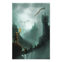 the beast returns fantasy art photo print