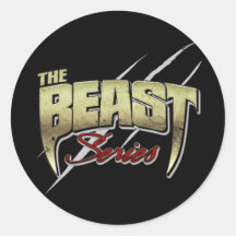 The Beast Series Round Sticker