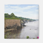The beautiful coast of Newport Rhode Island Fridge Magnets