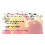 The Beauty Of Heirloom Tomatoes Business Card Templates