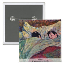 The Bed,  By Toulouse-Lautrec Henri Pins