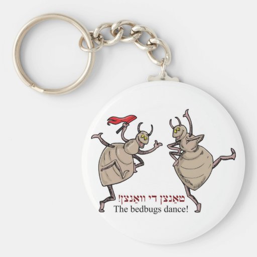 The bedbugs dance! key chain