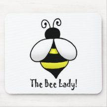 The Bee Lady Mousepad