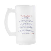 The Beer Prayer Beer Mug!