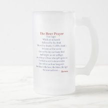 The Beer Prayer Beer Mug!