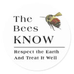 The Bees Know stickers