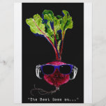 The beet goes on-dark flyer design