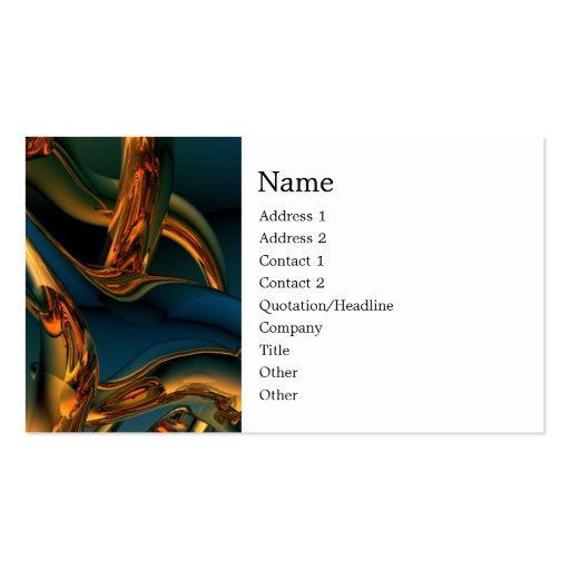 The Beginning Business Card Template