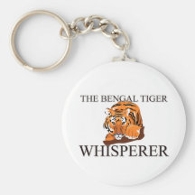 The Bengal Tiger Whisperer Key Chain