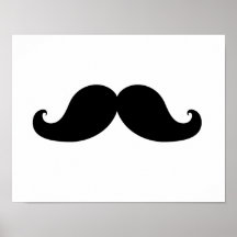 THE BEST BLACK MUSTACHE POSTERS