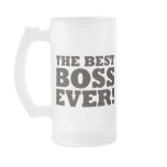 The Best Boss Ever mugs