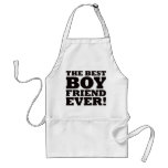 The Best Boyfriend Ever Aprons