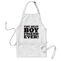 The Best Boyfriend Ever Aprons