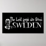 The Best Girls are from Sweden Posters