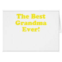 The Best Grandma Ever Cards