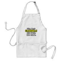 The Best Grandmas Are Born, Not Made Apron