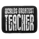 The Best Great Teachers : World's Greatest Teacher Folio Planner