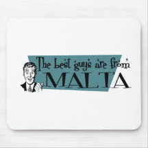 The Best Guys are from Malta Mouse Mat