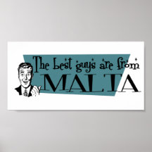 The Best Guys are from Malta Poster