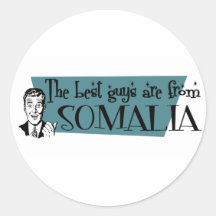 The Best Guys are from Somalia Stickers