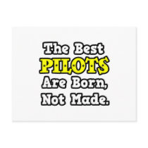 The Best Pilots Are Born, Not Made