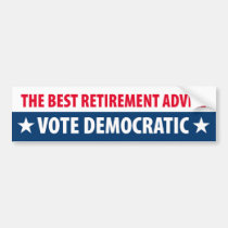The Best Retirement Advice bumper stickers