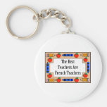 The Best Teachers Are French Teachers Key Chain