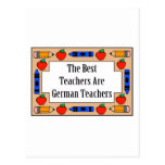 The Best Teachers Are German Teachers Postcard