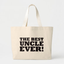 The Best Uncle Ever Canvas Bag