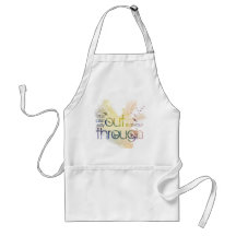 The best way out is always through apron