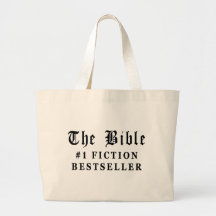The Bible Fiction Bestseller Canvas Bag