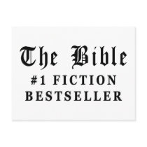 The Bible Fiction Bestseller Postcards