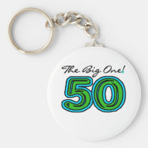 The Big 5-0 Keychains