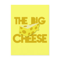 The BIG CHEESE! boss Post Cards