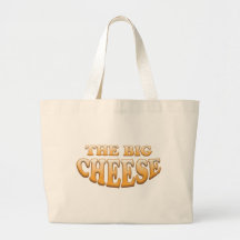The Big Cheese Tote Bags
