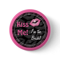 The Big Kiss Pinback Buttons