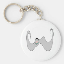 THE BIG MOUSTACHE EYE CLOSED 1.PNG PORTE-CLÉ