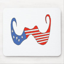 THE BIG MOUSTACHE USA 1.PNG TAPIS DE SOURIS