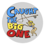 The Big One Fishing T-shirts and Gifts stickers