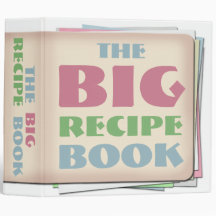 The BIG Recipe Book 2" Avery Binder