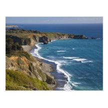 The Big Sur coastline in California, USA Postcards