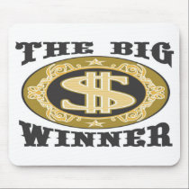 The Big Winner Mousepad mousepads