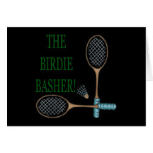 The Birdie Basher 2 Card