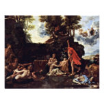 The Birth Of Baccus By Poussin Nicolas Personalized Announcement