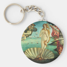The Birth of Venus by Sandro Botticelli Keychains