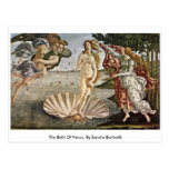 The Birth Of Venus. By Sandro Botticelli Postcards