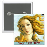 The Birth of Venus - detail Button