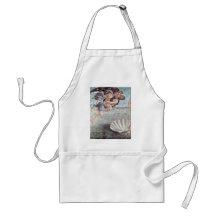 The Birth Of Venus Detail By Botticelli Sandro Aprons