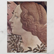 The Birth Of Venus Detail By Botticelli Sandro Personalized Flyer