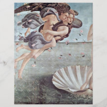 The Birth Of Venus Detail By Botticelli Sandro Flyers